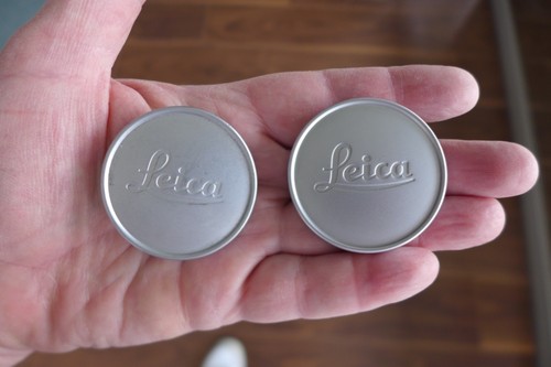 Leica front lens - lens, caps